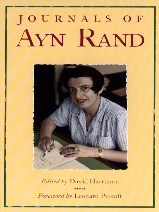 Title details for The Journals of Ayn Rand by Ayn Rand - Available